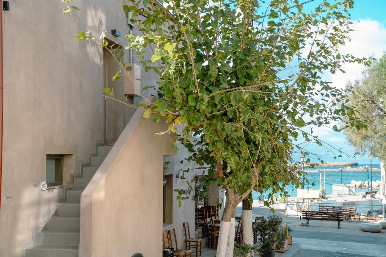 Fragios Beach House Chrissi Akti Chania Exterior foto