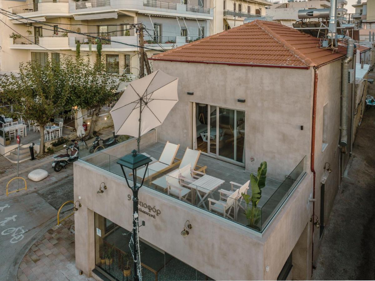 Fragios Beach House Chrissi Akti Chania Exterior foto